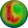 Arctic Ozone 1990-02